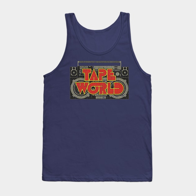 Tape World Boombox 1978 Tank Top by JCD666